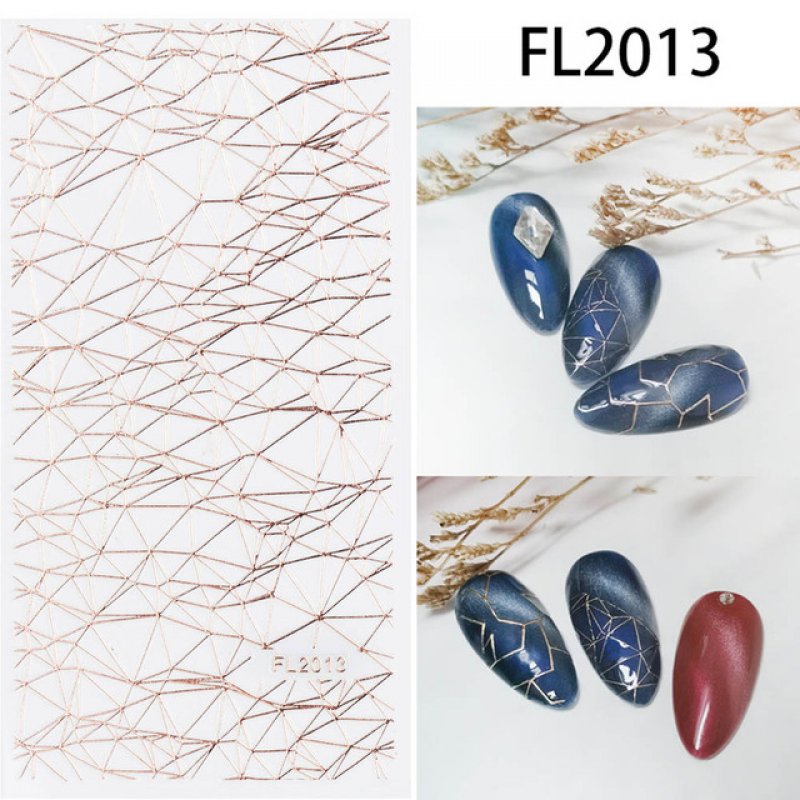 Sticker decor unghii FL2013 ROSE GOLD Sticker decor unghii FL2013 ROSE GOLD